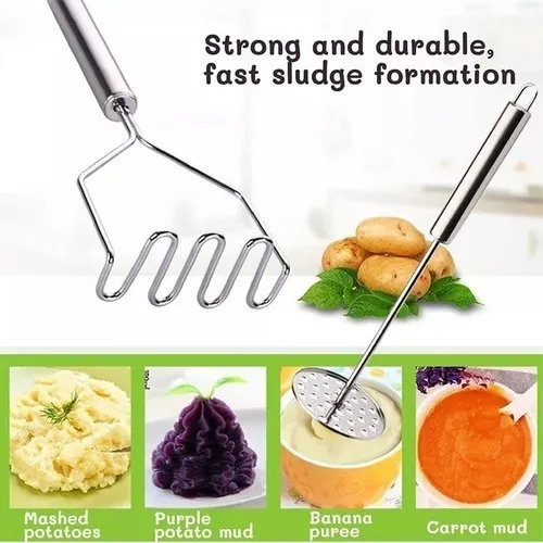Prensa Papas Moledor Triturador Verduras Pure Acero Inox
