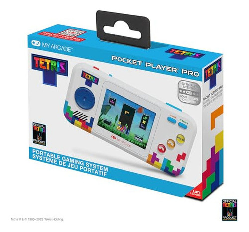 My Arcade Tetris Pocket Player Pro: Sistema De Juego Portát