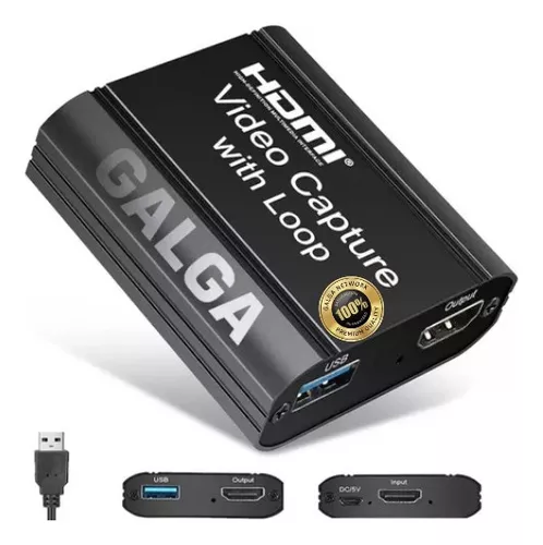 Capturadora Digital Hdmi Usb 1080p Full Hd (win, Andr, Mac)