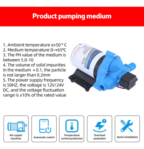 Kit De Bomba De 70 Psi/4,8 Bar Con Presión De Agua Para El H