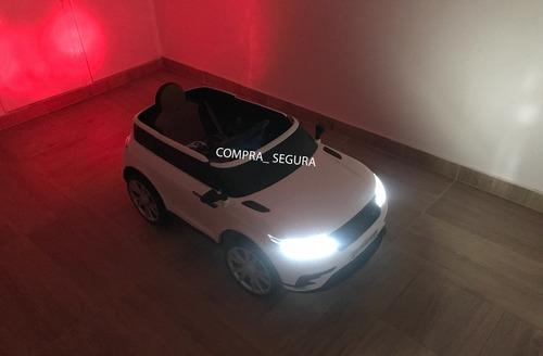 Imagen 7 de 10 de Carro Moto Electrico Niño Land Rover Llanta Caucho 12v Ctrol