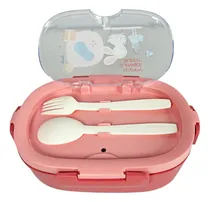 Comprar Lunchera De Viandas Tenedor + Cuchara 3 Divisiones G293-02