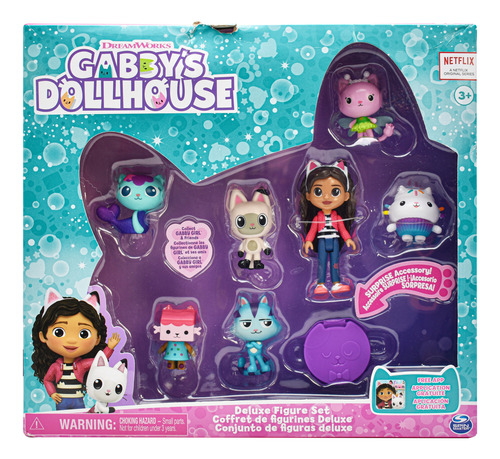 Gabbys Dollhouse Conjunto 8 Figuras Spin Master Cd