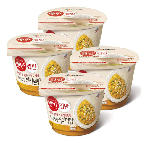 Comida Coreana Precocinada Con Arroz Blanco 25 Sabores