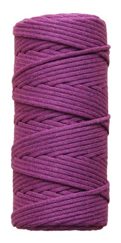 Cordón Para Macramé De Algodón (trenzado Con Relleno) 3 Mm