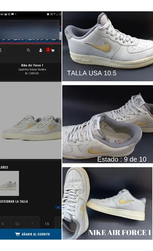 Zapatillas Nike Air Force Usadas MercadoLibre