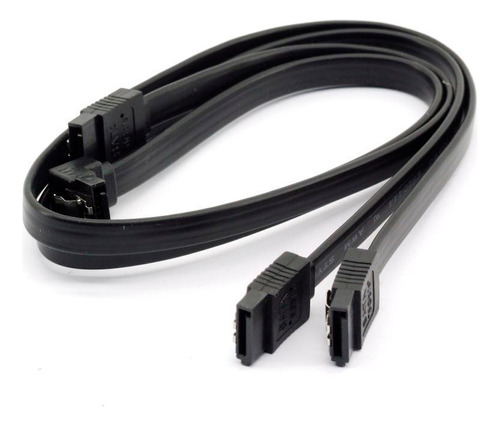 Cables De Datos Sata | Kit Negro Genérico