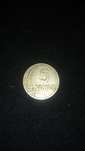 Monedas De Cinco Centavos Plateada Oferta !!!