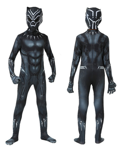 Black Panther Marvel Heroes Cosplay Mono