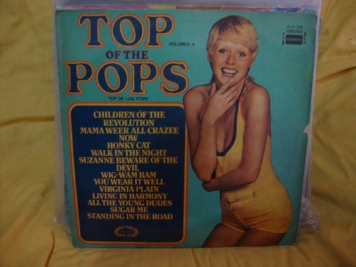 Vinilo Top Of The Pops Volumen 4 Bolan Holder Elton John Cp1