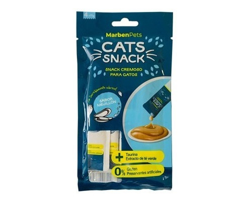 Imagen 9 de 10 de Pack 8 Galletas Catsnack + 2 Tubitos Cremosos Para Gato