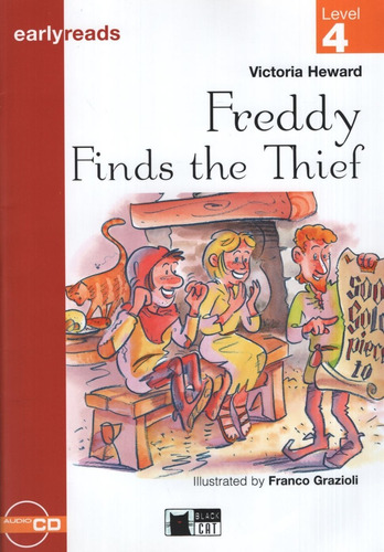 Freddy Finds The Thief + Audio Cd - Earlyreads 4