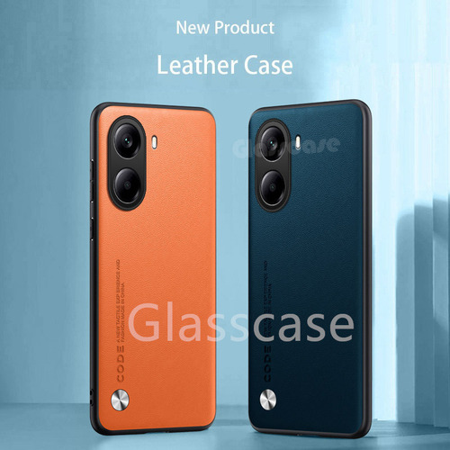 Funda Para Xiaomi Poco X7 F7 M7 Pro, Piel Ultra Lisa, Funda De Teléfono, Textura, Protección Antiarañazos, Cubierta Trasera