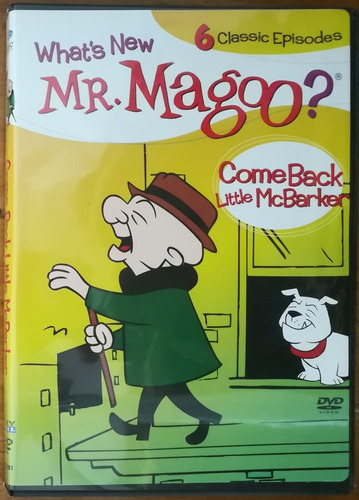 Película Dvd Original - What's New Mr. Magoo? Come Back