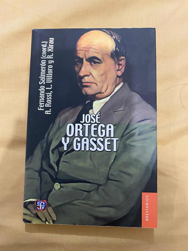 Libro Jose Ortega Y Gasset