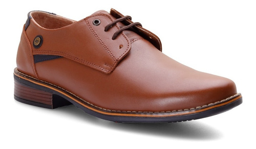 Zapatos Hombre Punto Alto 8521 Piel Camel Vestir 25-29 Gnv®