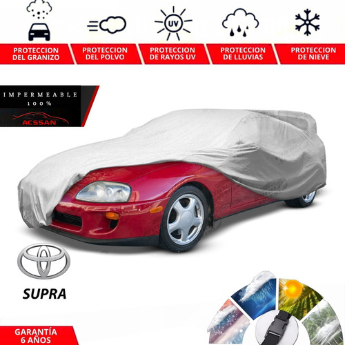 Funda Cubreauto Rk Con Broche Toyota Supra 1990