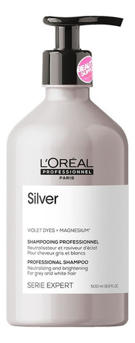 Shampoo Silver Serie Expert X500ml L'oréal Professionnel