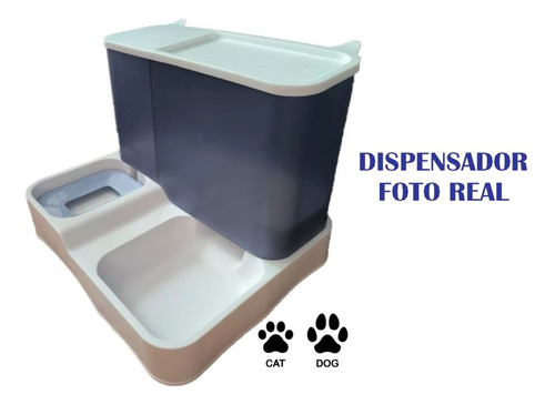 Dispensador Automático De Agua Y Comida Para Perros Y Gatos
