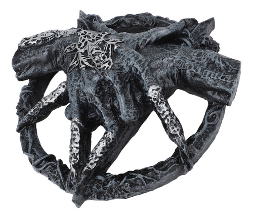 Decoración De Escultura De Mano De Diablo Finamente Pulida