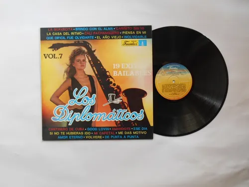 Lp Vinilo Los Diplomaticos 19 Exitos Bailables V7 Col 1986 (Usado)