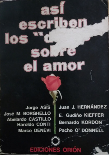 Asi Escriben Los Duros Sobre El Amor-autores Varios