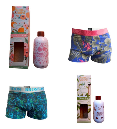 Pack Aromatizante Con Varilla + Boxer Bross X2