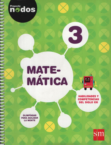 Matematica 3 Proyecto Nodos, De Vv. Aa.. Editorial Sm Edici
