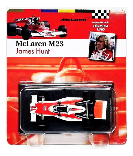 Mclaren M23b James Hunt 1976 World Champ. - Leyendas F1 1/43