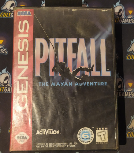 Pitfall The Mayan Adventure Sega Genesis En Caja Remate