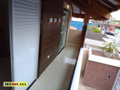 Imagem 7 de 22 de Excelente Casa Com 02 Dormitórios Para Venda Com 52 M² No Bairro Vila Caiçara Em Praia Grande/sp. - Ca4670