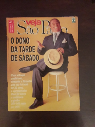 Revista Veja Sp, Com Raul Gil Na Capa, Preservada.