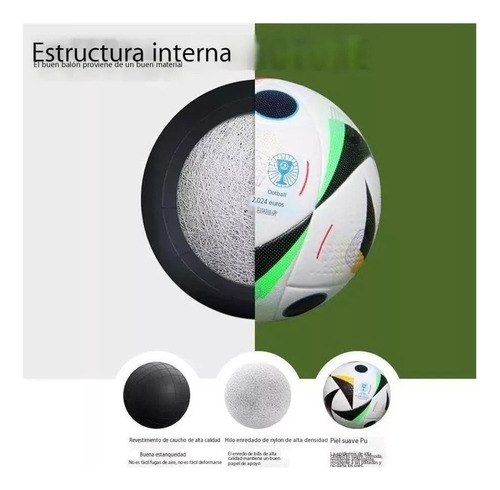 // Bola De Futebol De Treinamento Nº 5 Da Euro 2024