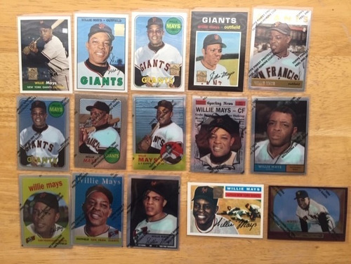 Willie Mays Varias Tarjetas Finest Chromadas En 200.00 Cu 