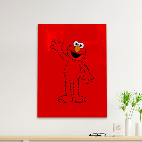 Cuadro Deco Elmo And Cookie Monster (d1173 Boleto.store)