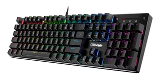 Teclado Gamer Inalámbrico Soul Xk800 Qwerty Content