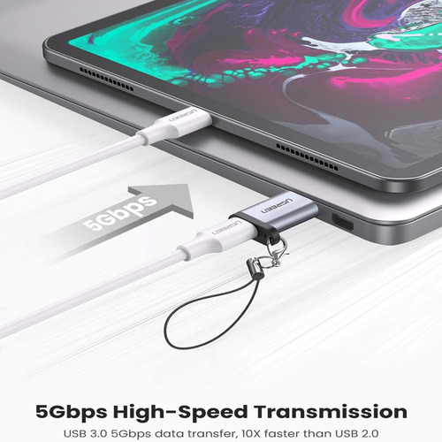 Imagen 4 de 7 de Adaptador Usb 3.0 A Tipo C Ugreen Convertidor Hembra Otg