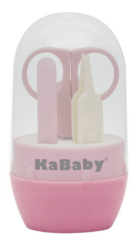 Kit Manicure Egg Rosa - Kababy