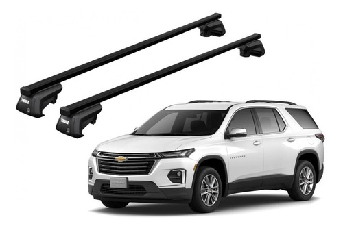 Barras Thule Chevrolet Traverse 18- Rt / Smartr Xt Squarebar