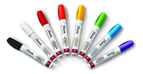 Marcadores De Pintura A Base De Aceite Sharpie, Punta Median