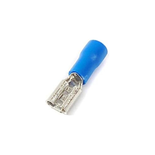 Por 25und Terminal Hembra 5.7mm Aislado 22-16awg - Azul