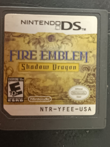 Fire Emblem Shadow Dragón Para Ds Suelto Original Físico 