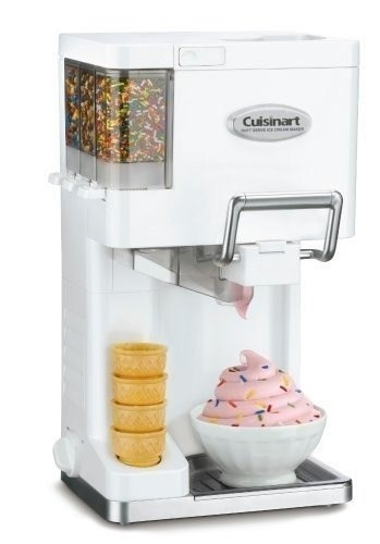 Maquina Helado Cuisinart Ice-45 Mix It In Soft Serve Helader