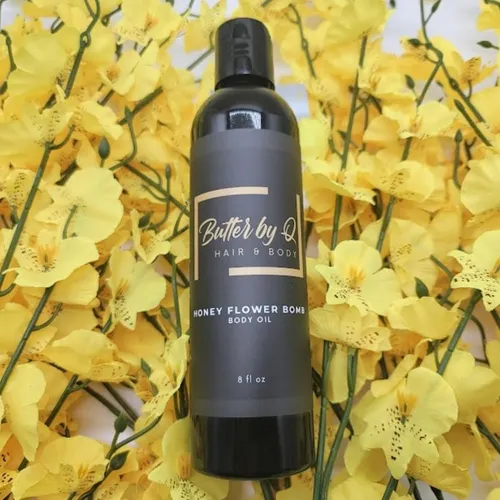 Butter By Q - Aceite Corporal Natural (bomba De Flores De Mi