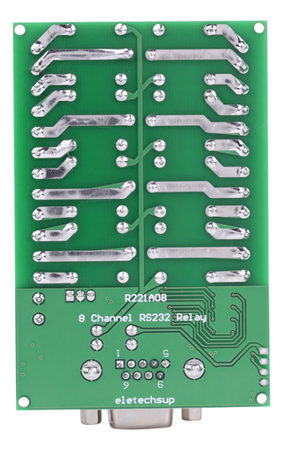 Interruptor De Control Remoto Con Módulo De Relé Db9 Rs 232