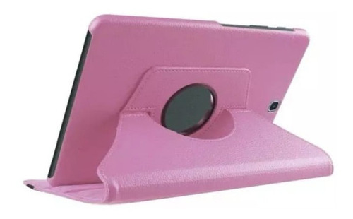 Imagen 5 de 9 de Funda Para Tablet Samsung T295 8 Rosa Protege Completa 360