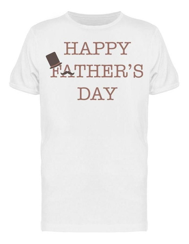 Feliz Día Del Padre Diseño Clásico Playera De Hombre