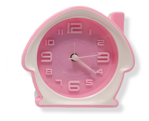 Reloj Despertador  Forma Casa Plástico Regaleria Decorativo