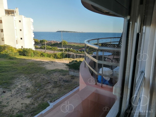 Imagen 19 de 24 de Punta Del Este, Mansa, Apartamento De 1 Dormitorio Con Terraza Y Vista.- Ref: 54539