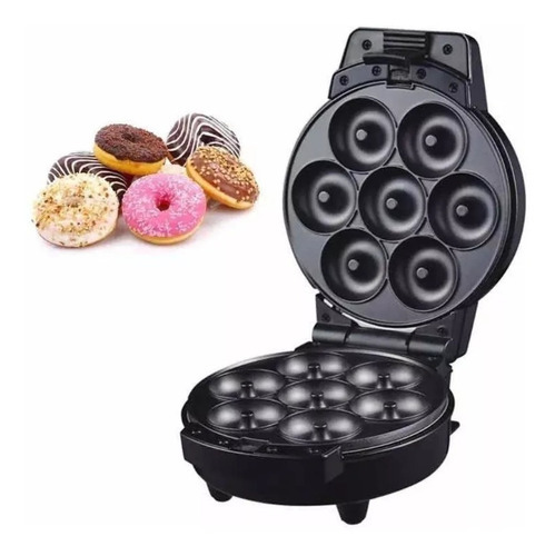 Maquina Para Hacer Donas Maquina Donas Maquina Mini Donuts Color Negro
